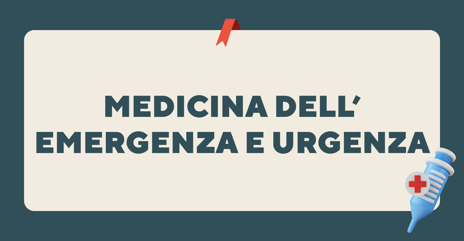 Medicina dell’emergenza e urgenza