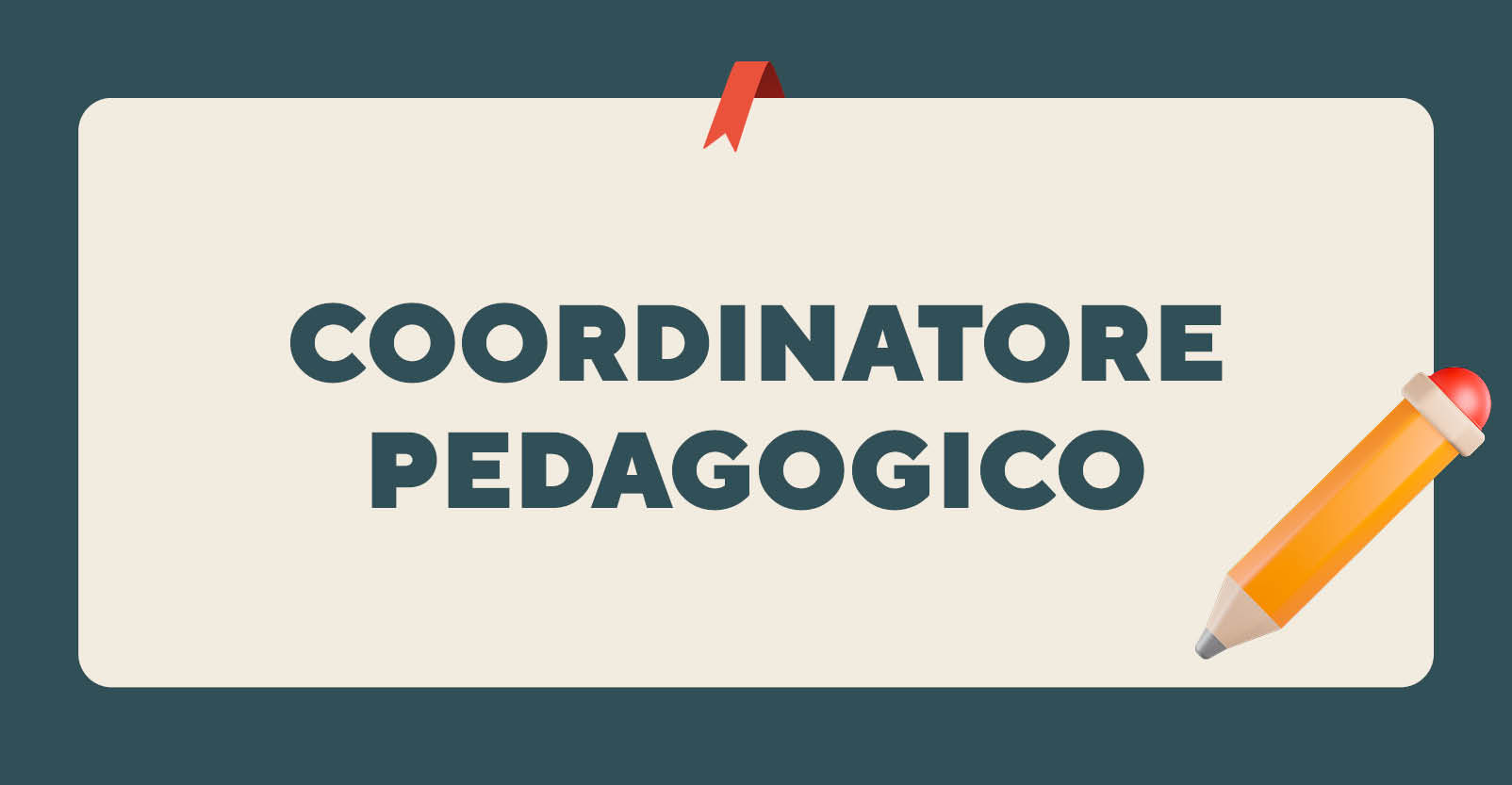 Coordinatore pedagogico per il sistema educativo e i servizi all’infanzia